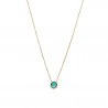 COLLAR BRIOLETTE AGUA TURQUESA