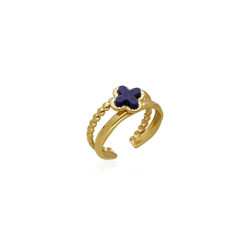 ANILLO FLOR LAPISLAZULI