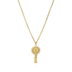 COLLAR VIRGEN DEL PILAR ACERO