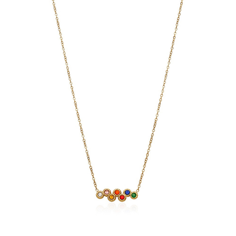 COLLAR KARMA NUBE ACERO