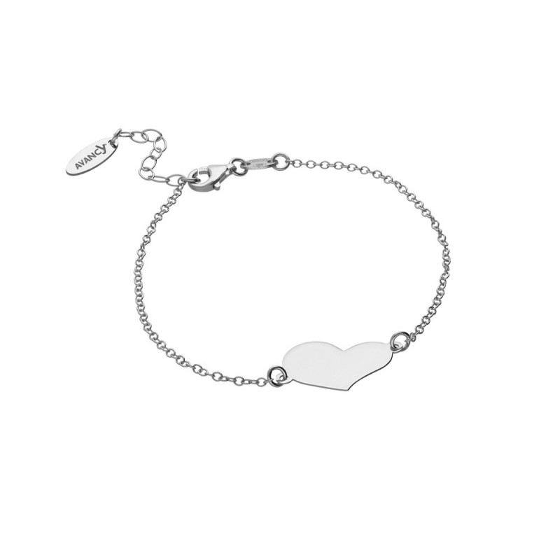 PULSERA CORAZÓN IRREGULAR