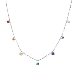 COLLAR CHATONES MULTICOLOR