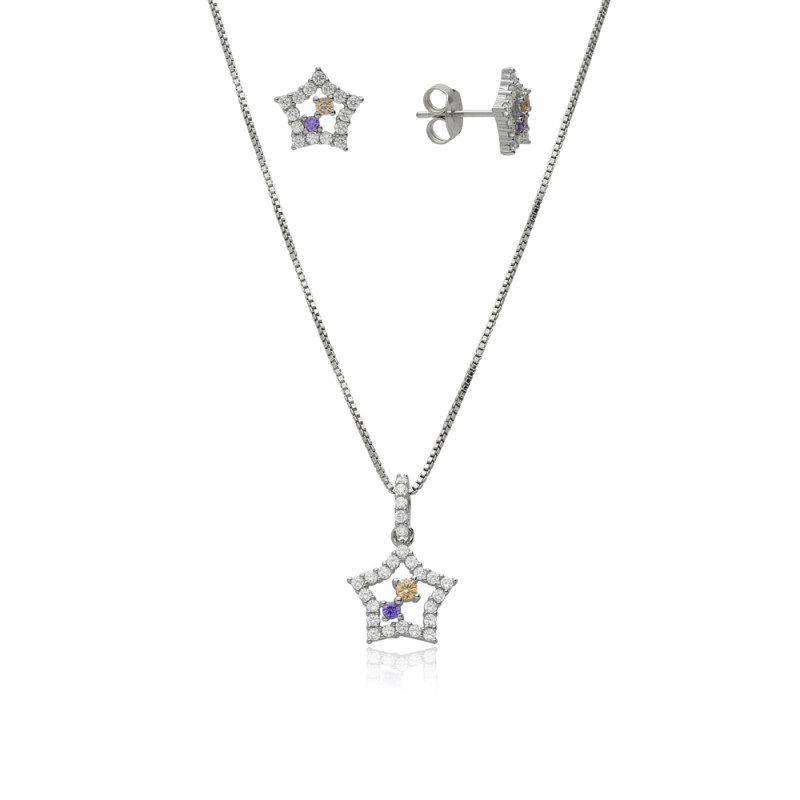 CONJUNTO ESTRELLA 5 PUNTAS.