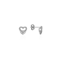 PENDIENTES DOUBLE HEART....