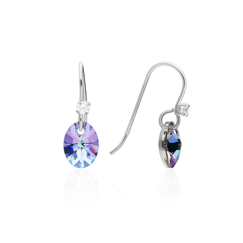 PENDIENTES  BRILLIANT. CRISTAL SWAROVSKI.
