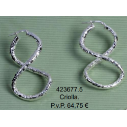 PENDIENTES AROS TORNEADOS...