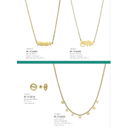 PENDIENTES MAMÁ. ACERO DORADO.