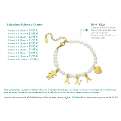 PULSERA LETTERS & SYMBOLS....