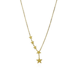 COLLAR ESTRELLAS. ACERO...
