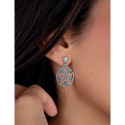 PENDIENTES MANDALA...