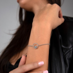 PULSERA KARMA PLATA DE LEY 925