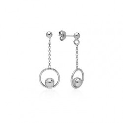 PENDIENTES KARMA PLATA DE LEY 925
