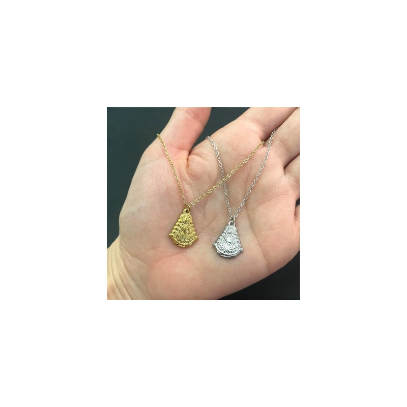 COLLAR VIRGEN ROCIO ACERO 316L