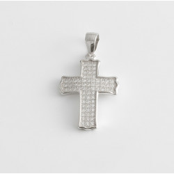 COLGANTE CRUZ CON CIRCONITAS